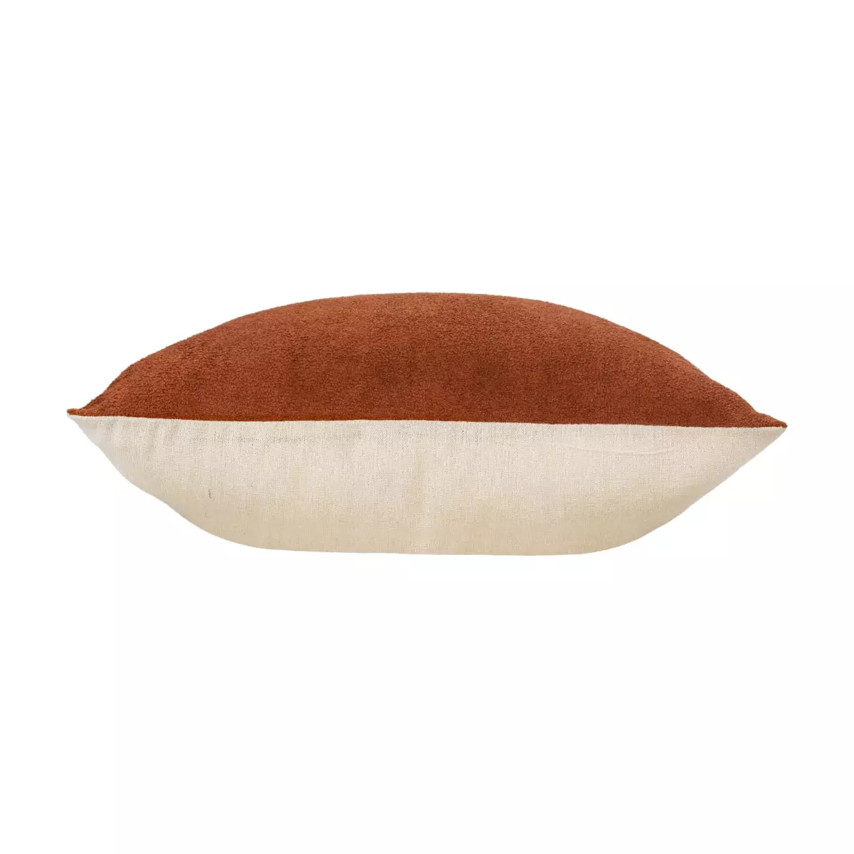 Quadratisches Kissen Schaffelloptik (45 cm) Tessa Camel