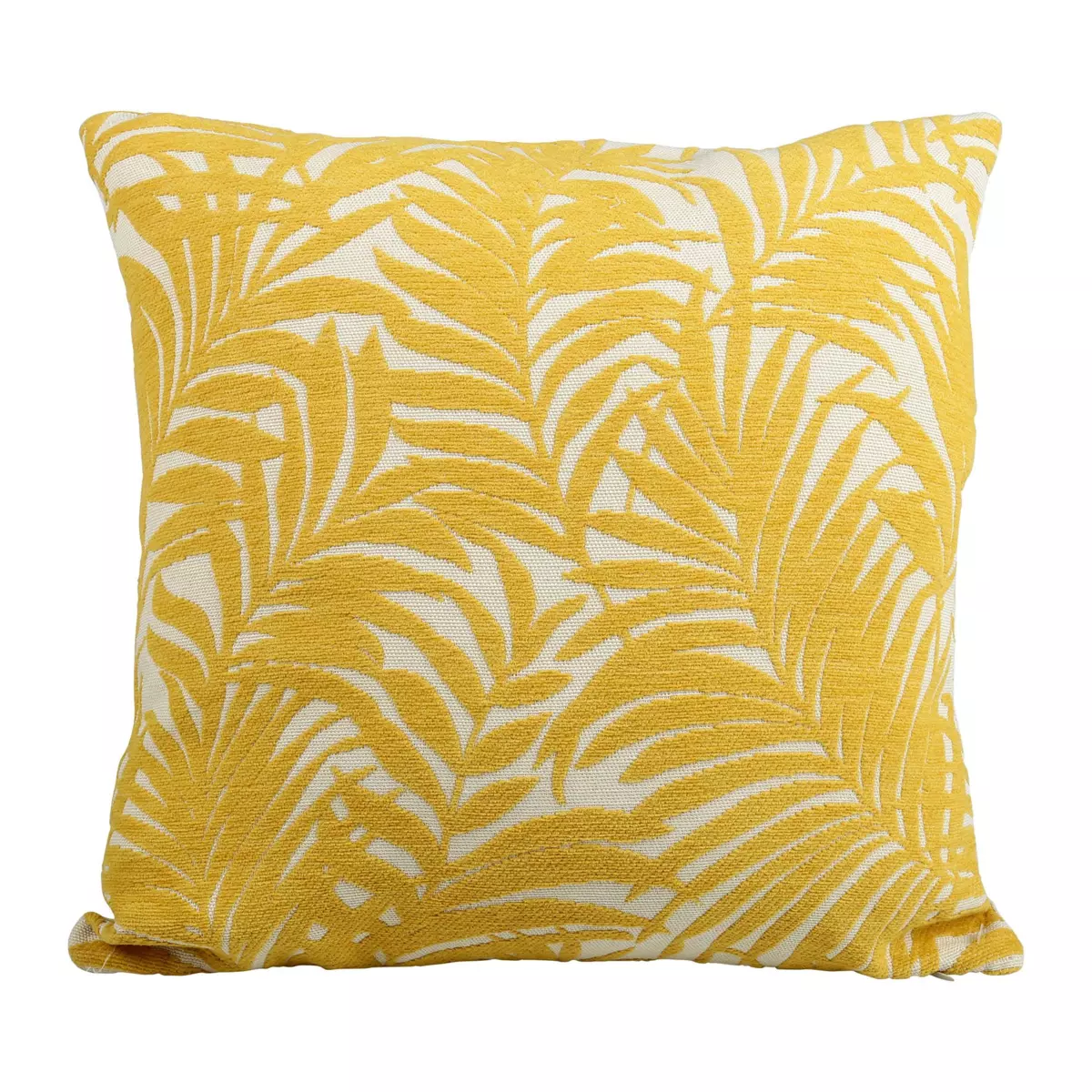 Housse de coussin carrée (40 cm) Sauvage Jaune 1