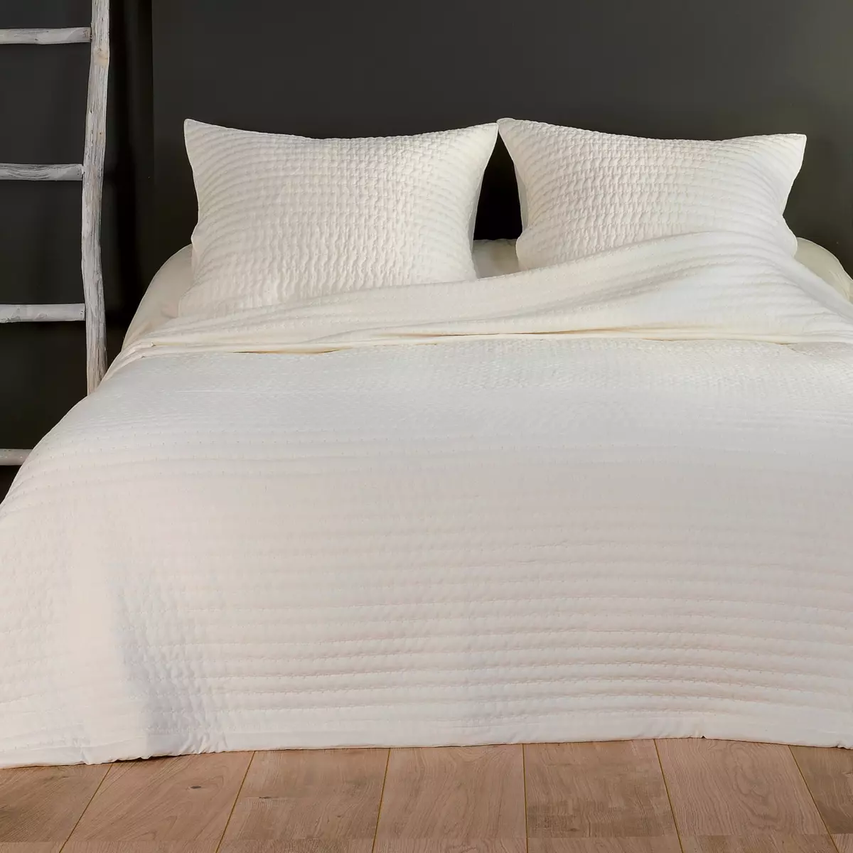 Colcha y fundas para almohadones (230 x 250 cm) Riviera Beige 1