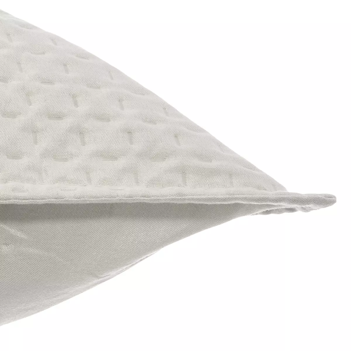 Tagesdecke & 2 Kopfkissenbezüge (260 x 240 cm) Dolce Cremeweiß 6