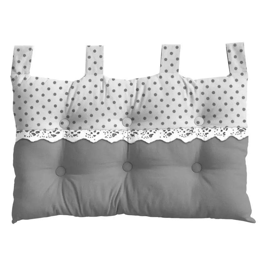 Testata letto Romantica Pizzo (70 cm) Grigio 1