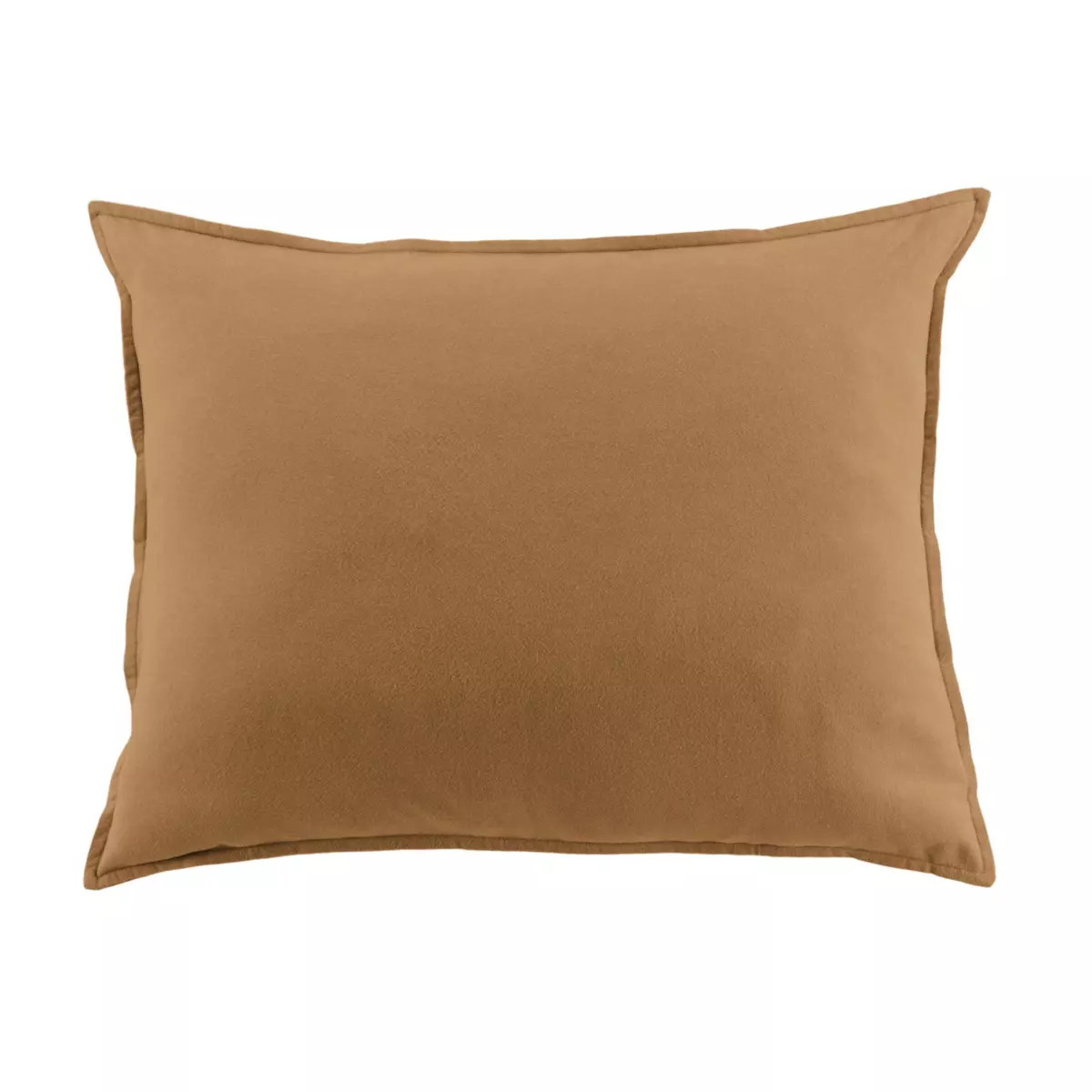 Federa rettangolare flanella di cotone (70 cm) Théa Camel 1