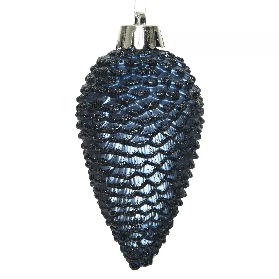 Set di 6 pigne Alpine Blu notte 1