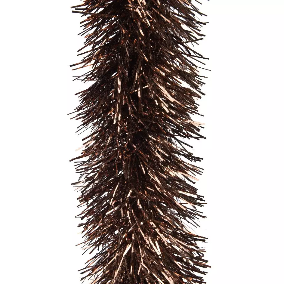 Guirlande de Noël (D10 cm) Luxe Alpine Brun café 1