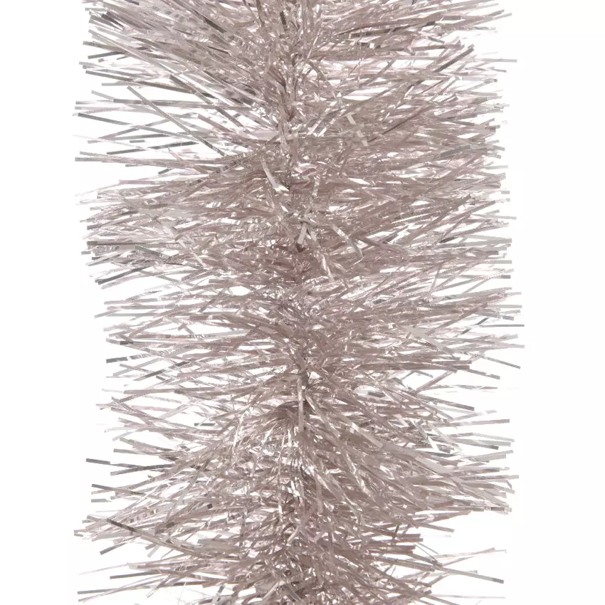 Guirnalda de Navidad (D10 cm) Luxe Alpine Rosa polvo
 1