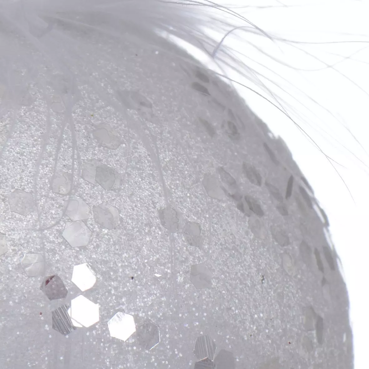 12er Set transparenter Weihnachtskugeln (D80 mm) Glamour 3