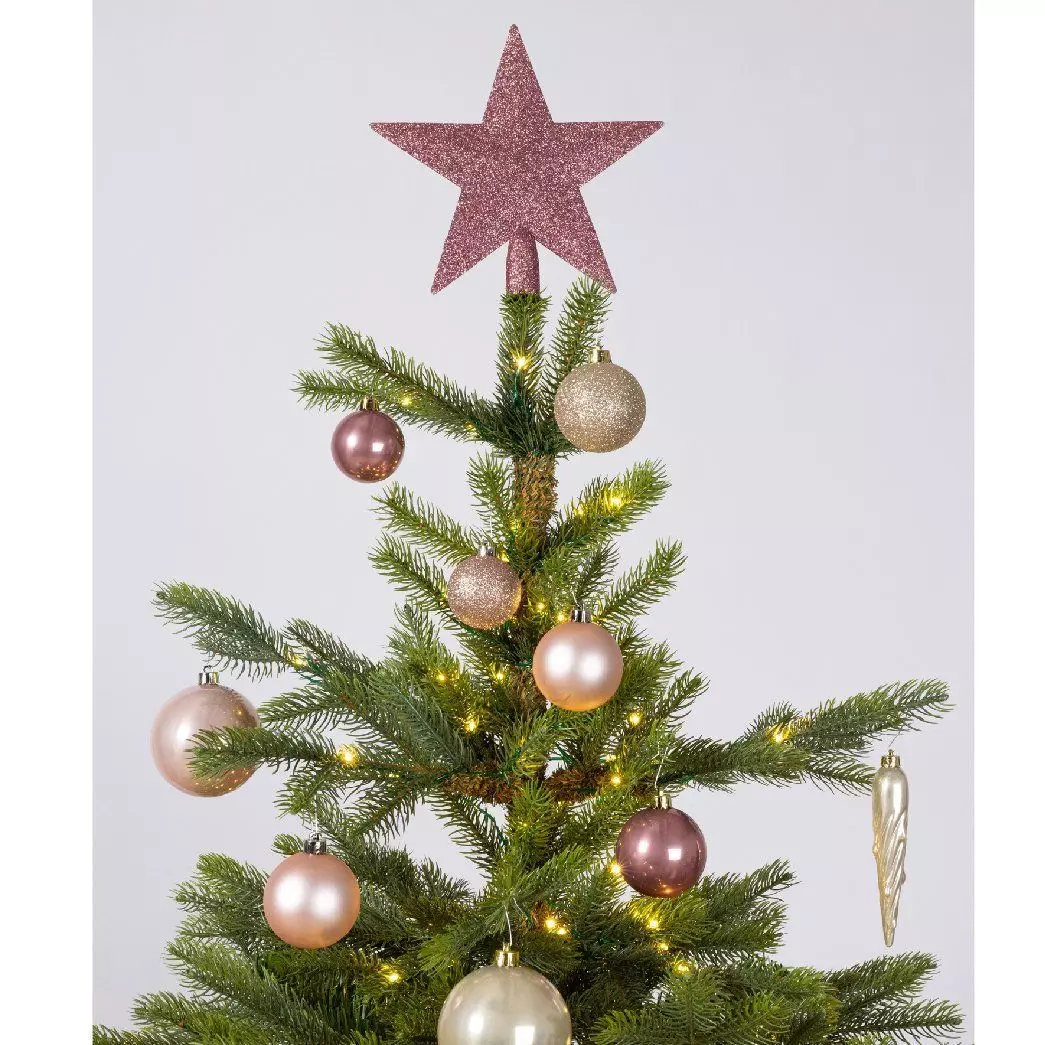 Baumschmuck-Set Novae multi Puderrosa/Perlweiß/ Altrosa 2