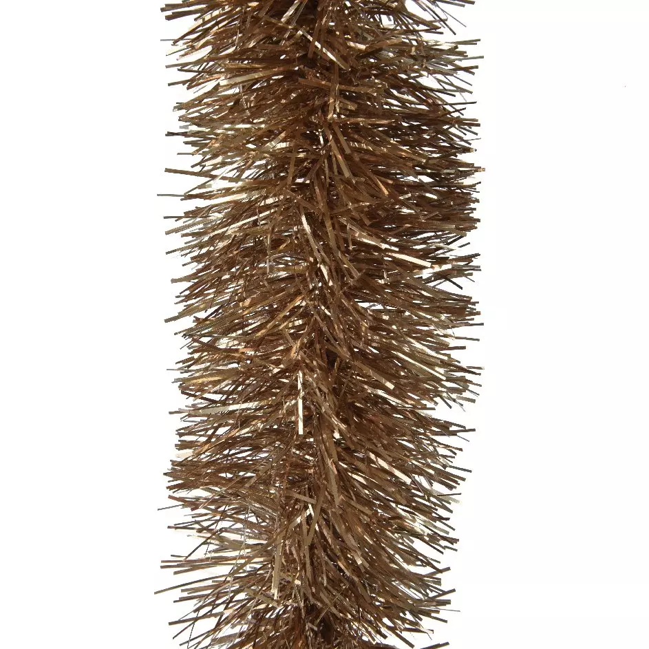 Lametta-Girlande (D10 cm) Luxe Alpine Ingwerbraun  1