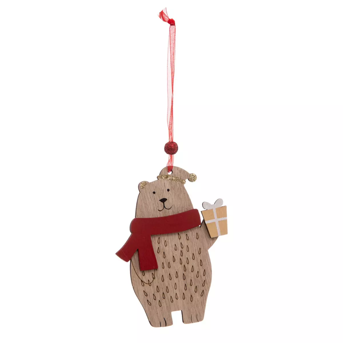 Confezione di 3 stivali Primo Natale Rosso 3
