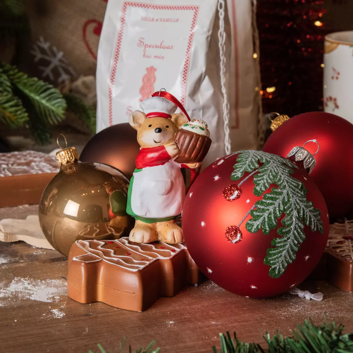 Topino di Natale Vito Multicolore