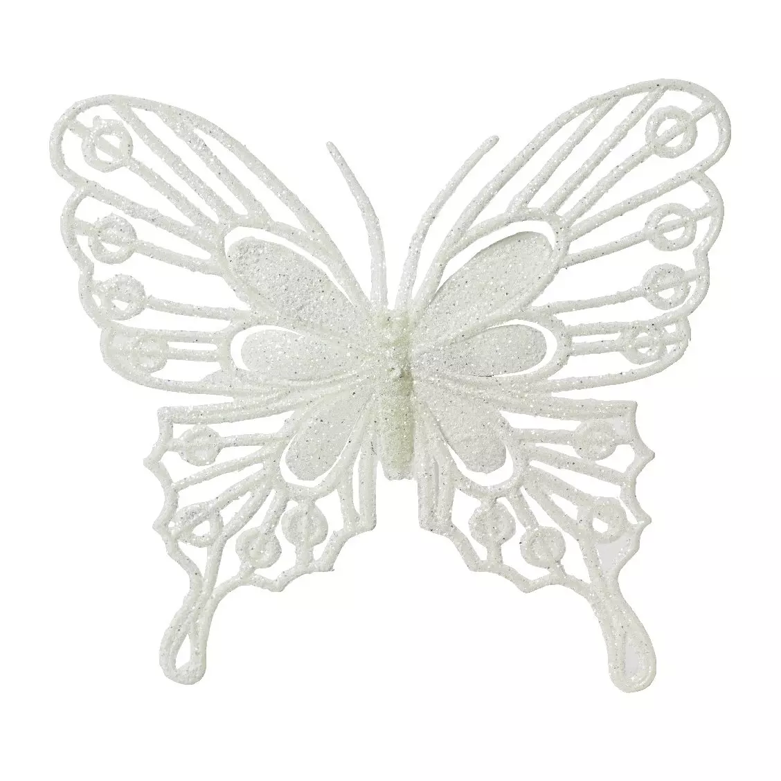 Set di 2 farfalle Fanny Bianco 1