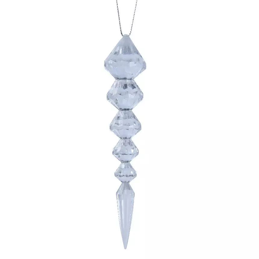 Stalactite à suspendre Glam Transparent 2