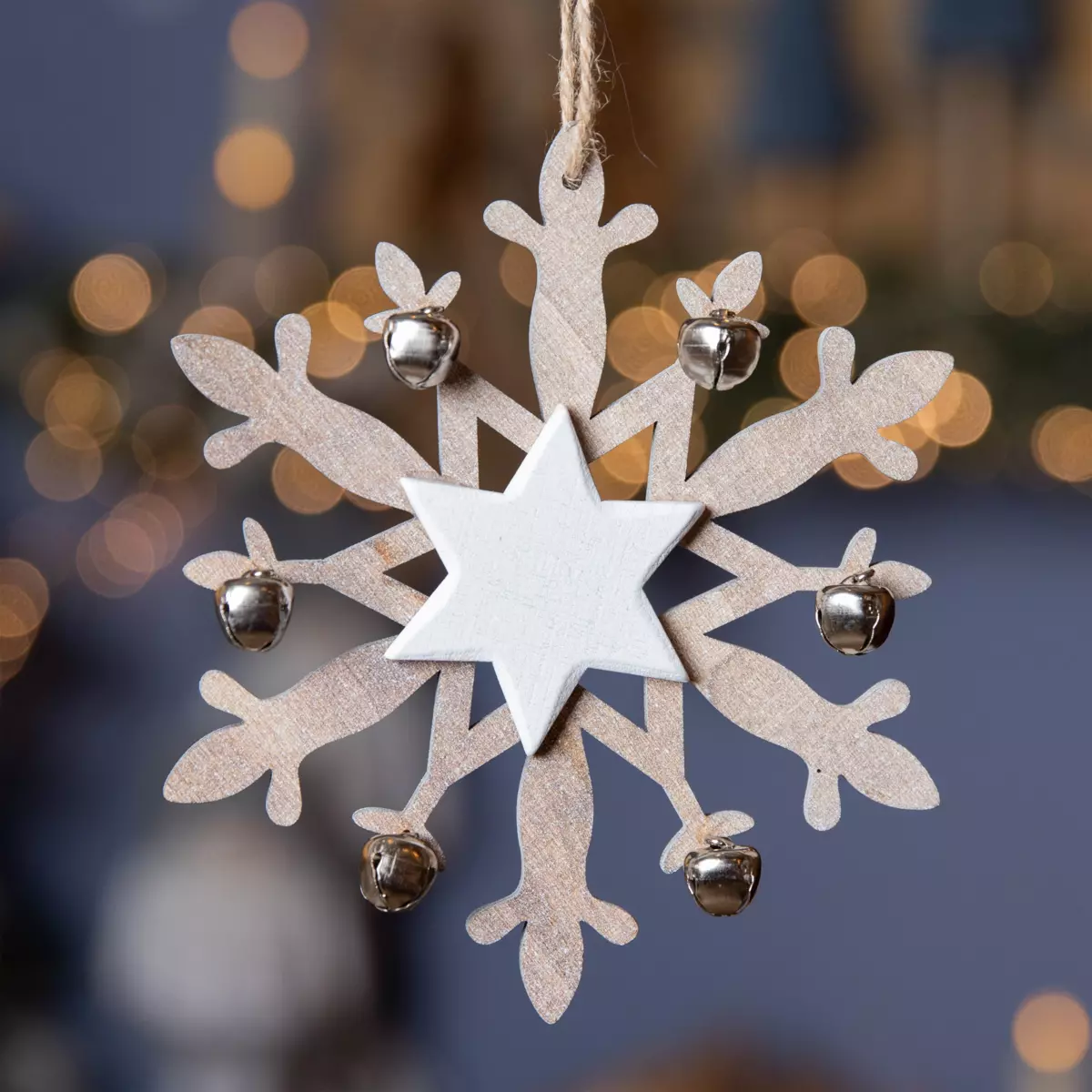 Etoile de Noël à suspendre Flicka Naturel 1