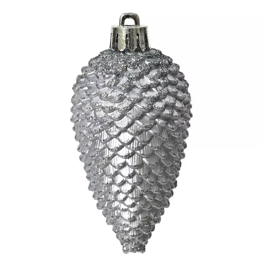 Set di 6 pigne Alpine Blu vaporoso 1