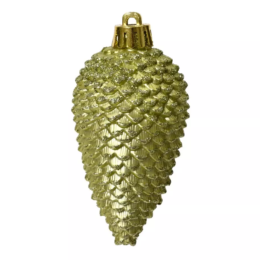 Set di 6 pigne Alpine Pistacchio 1