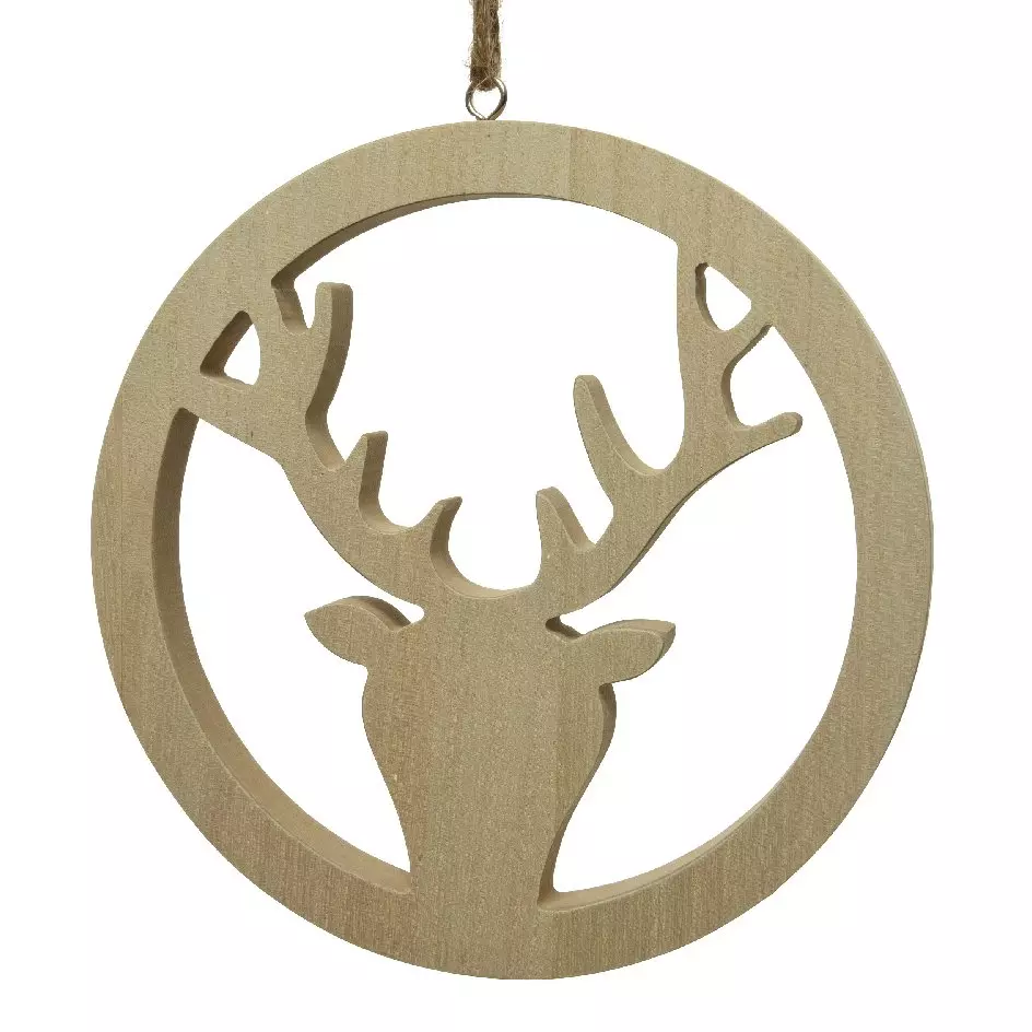 Renne à suspendre Paulow grand modèle Naturel 1