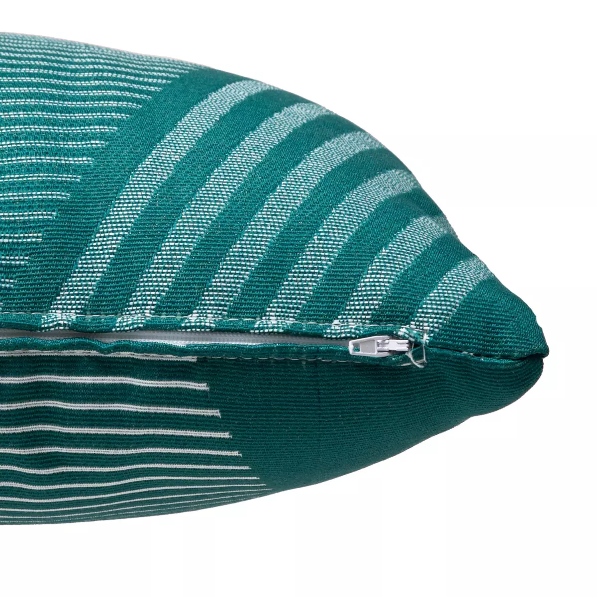 Cuscino rettangolare (50 cm) Jacquard Blu anatra 3