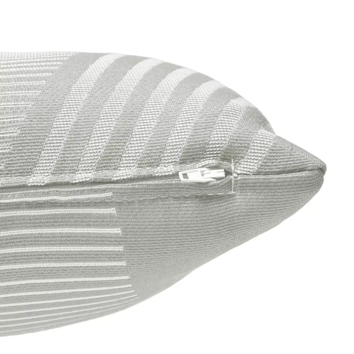 Coussin (40 cm) Jacquard Gris clair 3
