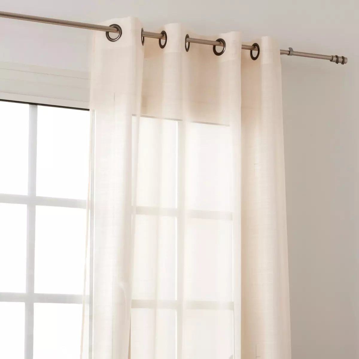 Voilage (145 x 240 cm) Givrée Beige 1