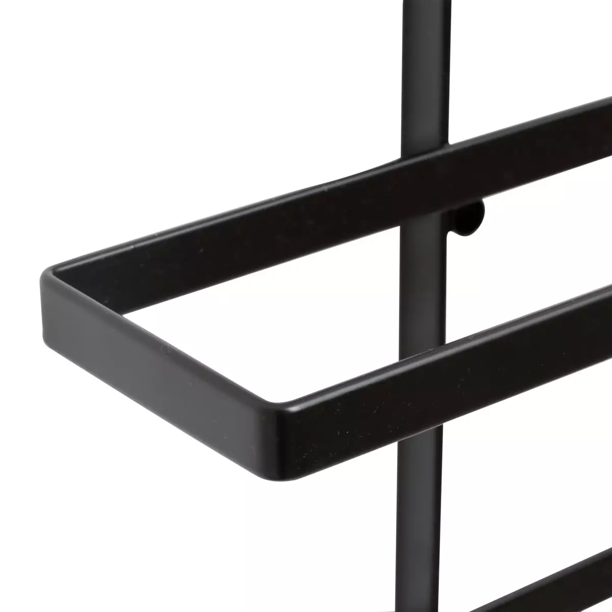 Set di 2 portabottiglie da parete metallo 12 scompartimenti (H139 cm) Léo Nero 3