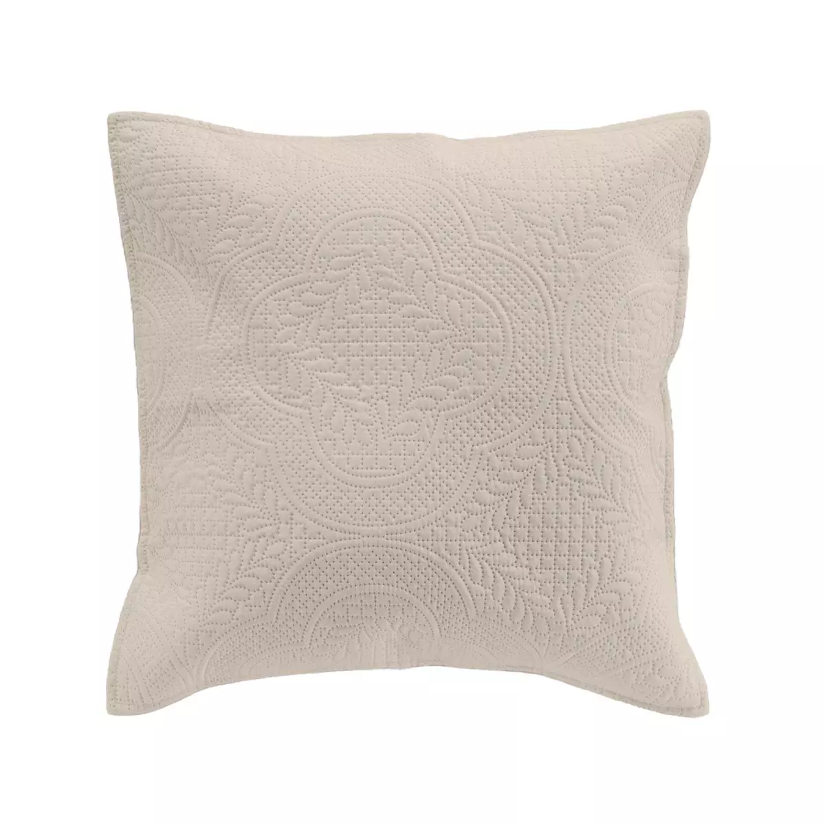 Housse de coussin (40 cm) Romane Taupe 1