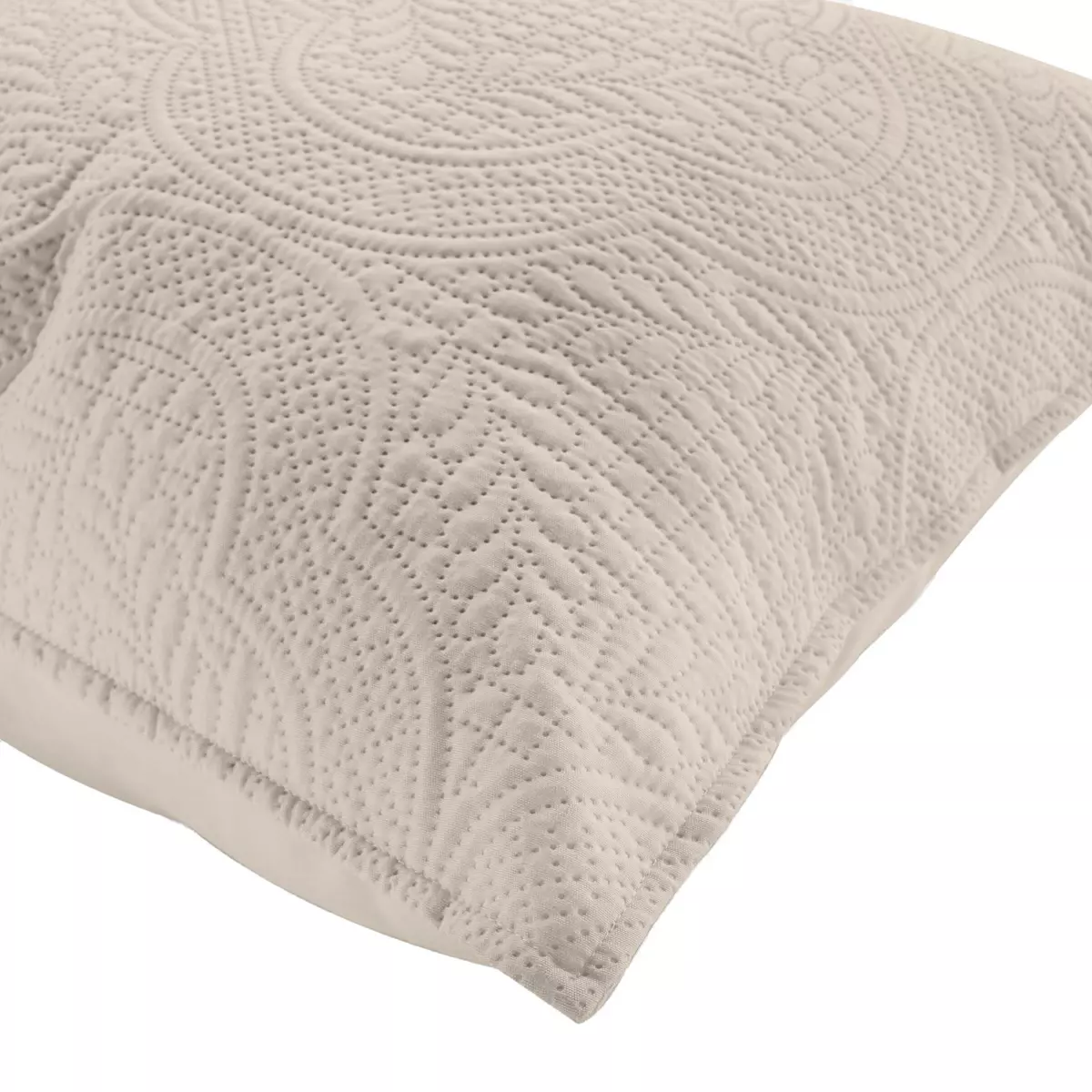 Housse de coussin (40 cm) Romane Taupe 2