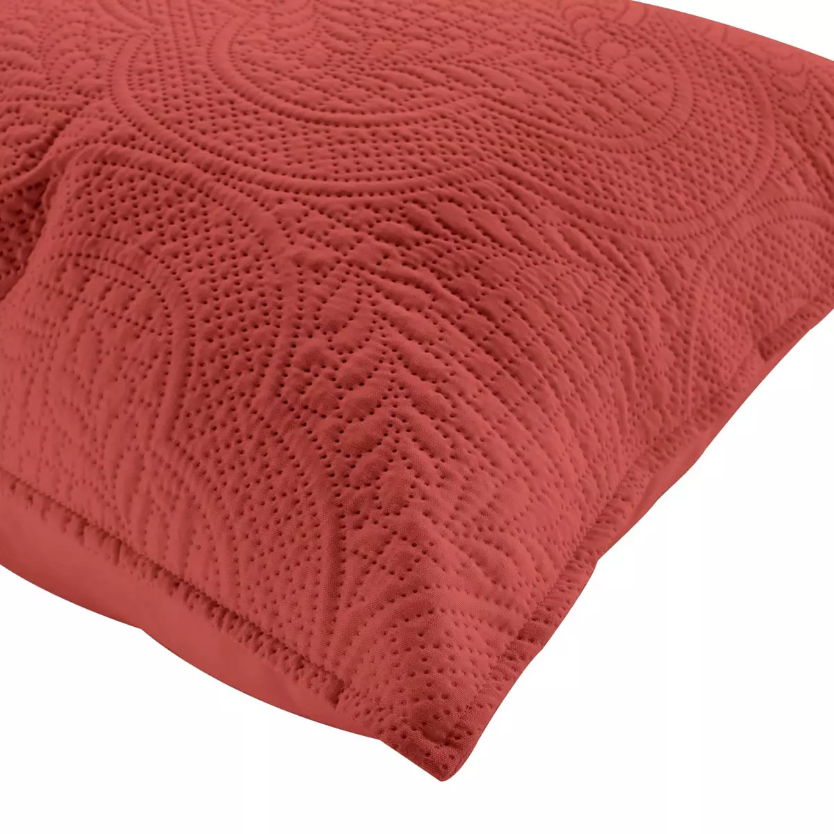 Housse de coussin (60 cm) Romane Terracotta 2