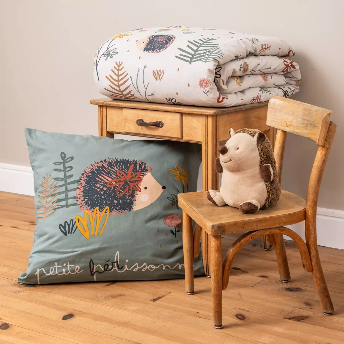 Copripiumino e una federa bambino cotone (140 cm) Polisson Multicolore