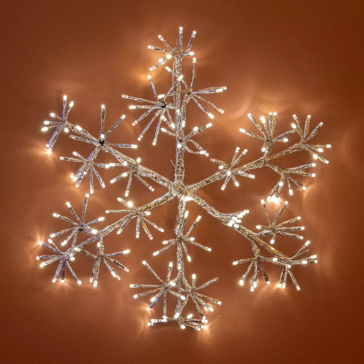 Flocon lumineux Altéa Blanc chaud 192 LED 1