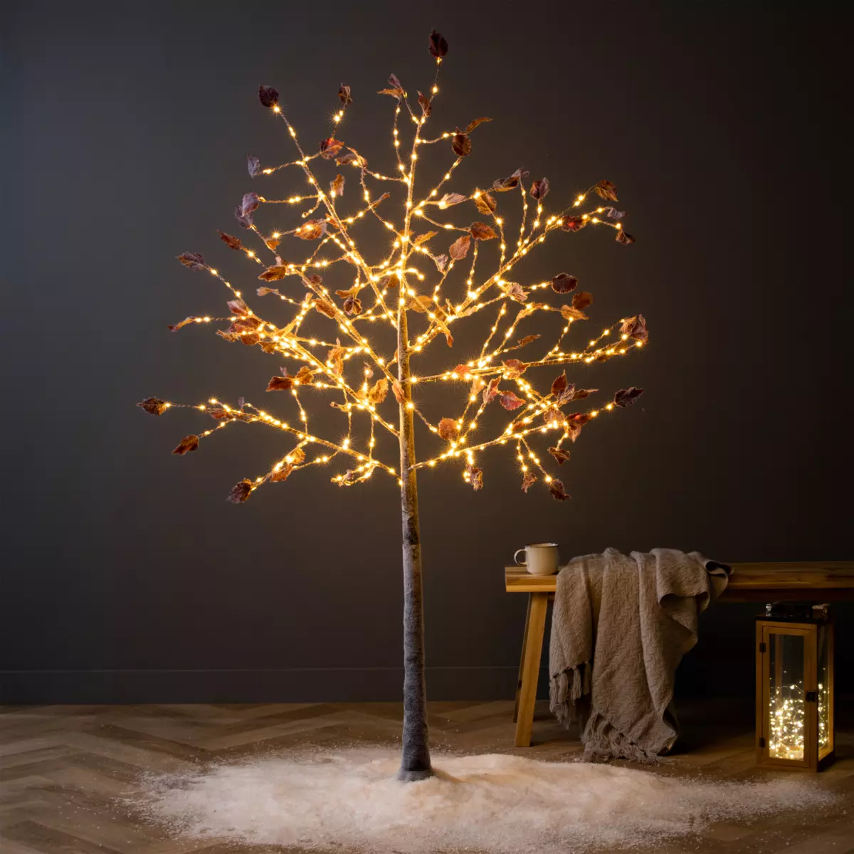 Arbre lumineux Cressy 180 cm Blanc chaud 1