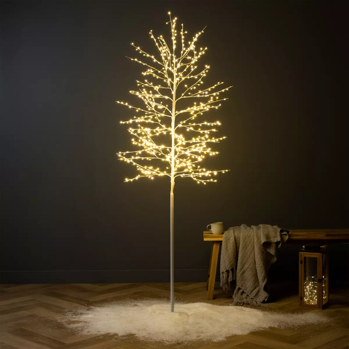 Arbre lumineux Phellis 180 cm Blanc chaud 1