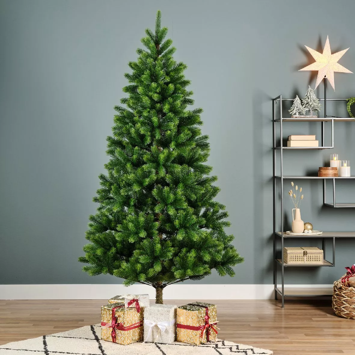 Sapin artificiel de Noël Ottawa H240 cm Vert sapin 1