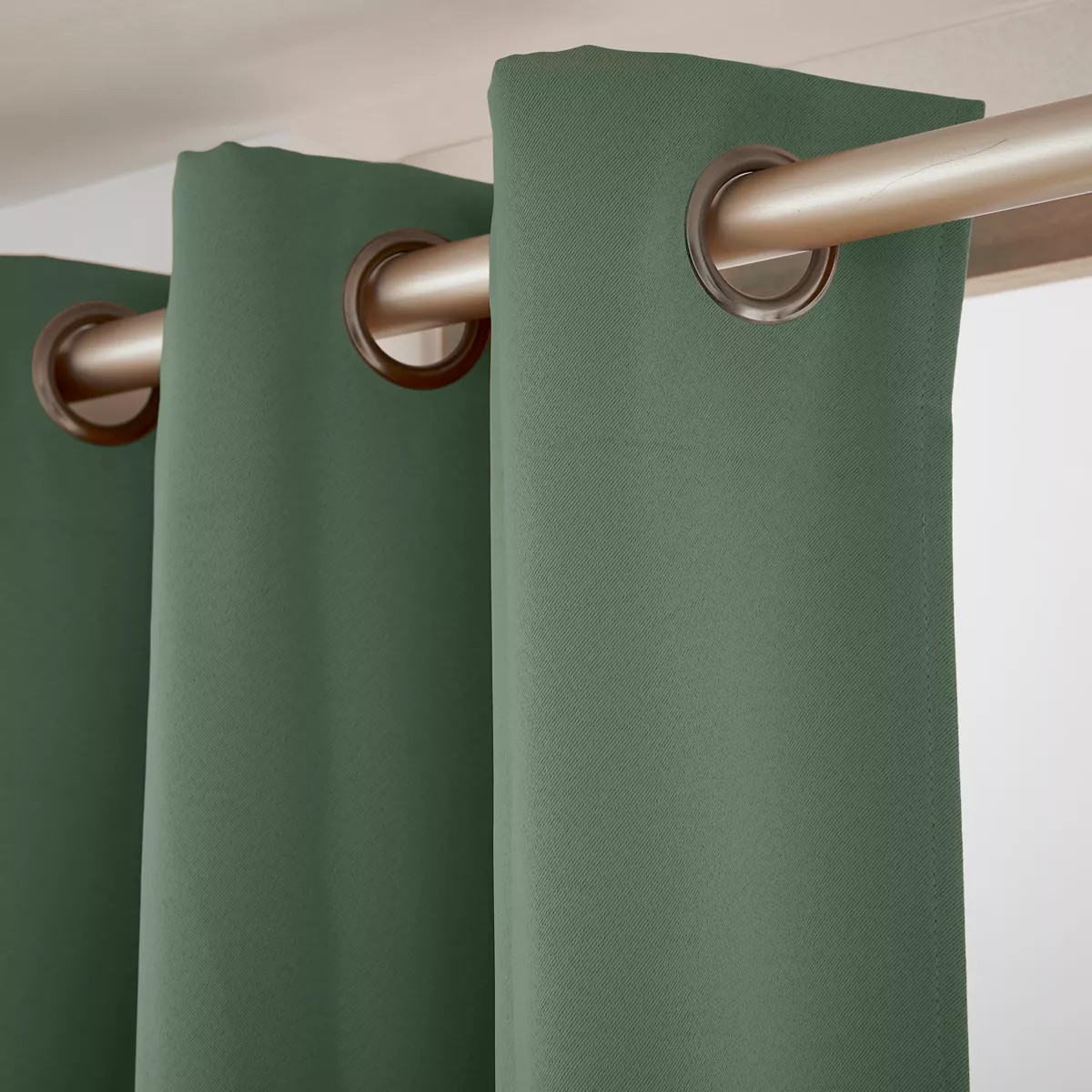 Cortina opaca (140 x 260 cm) Obscure Verde romero 2
