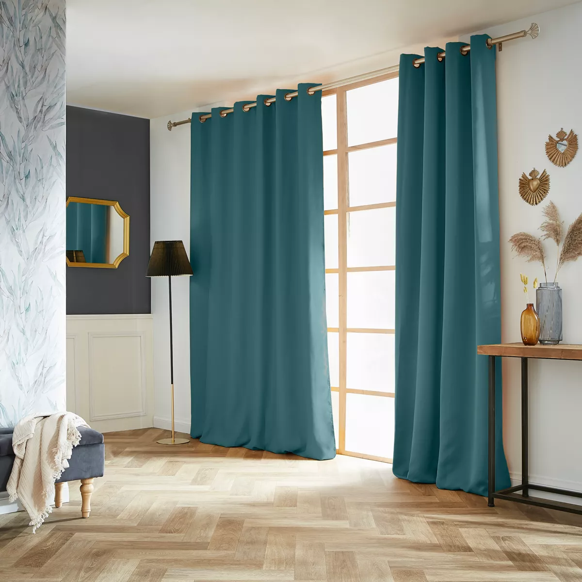Tenda oscurante (180 x 260 cm) Obscure Blu anatra