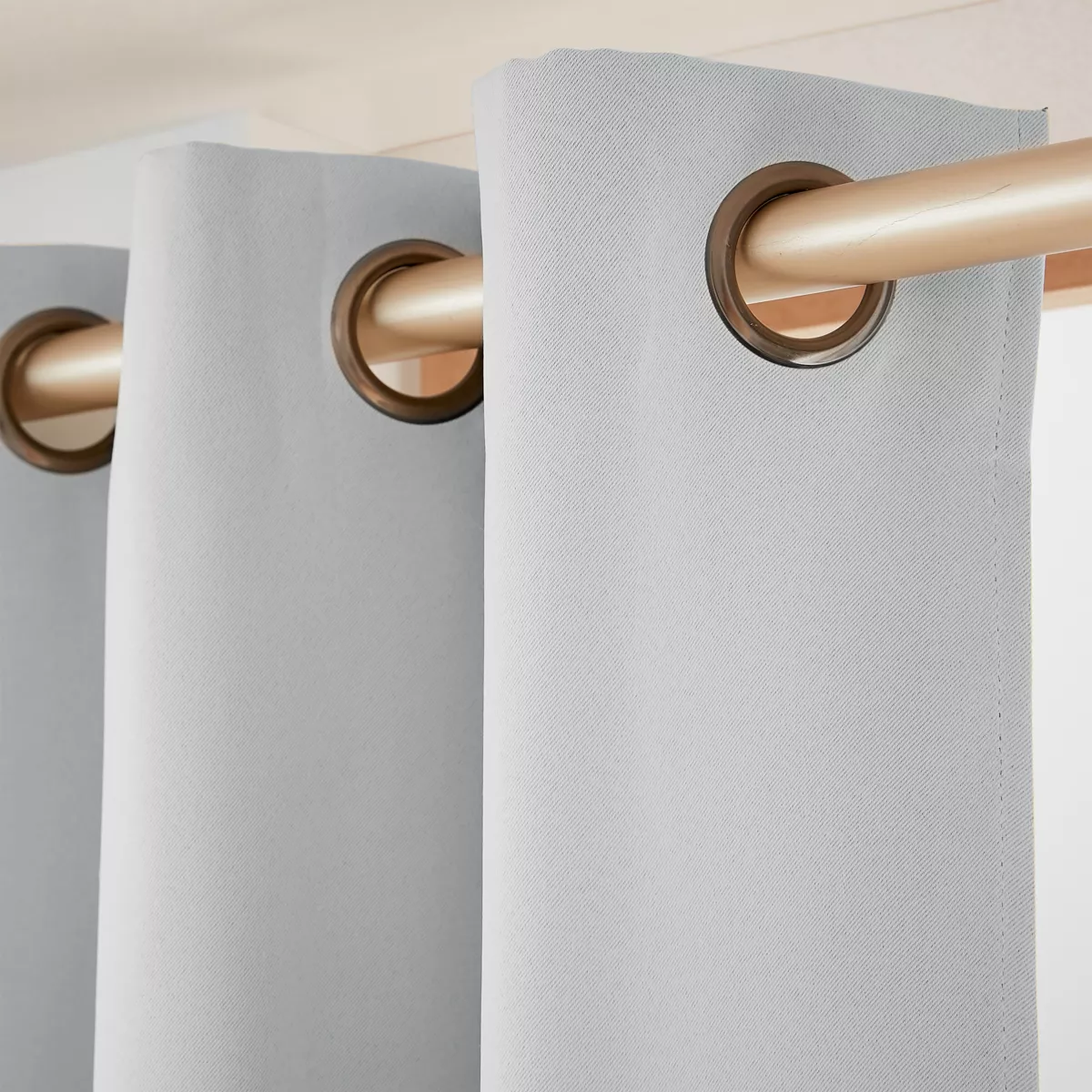 Rideau obscurcissant (140 x 280 cm) Dark Gris clair