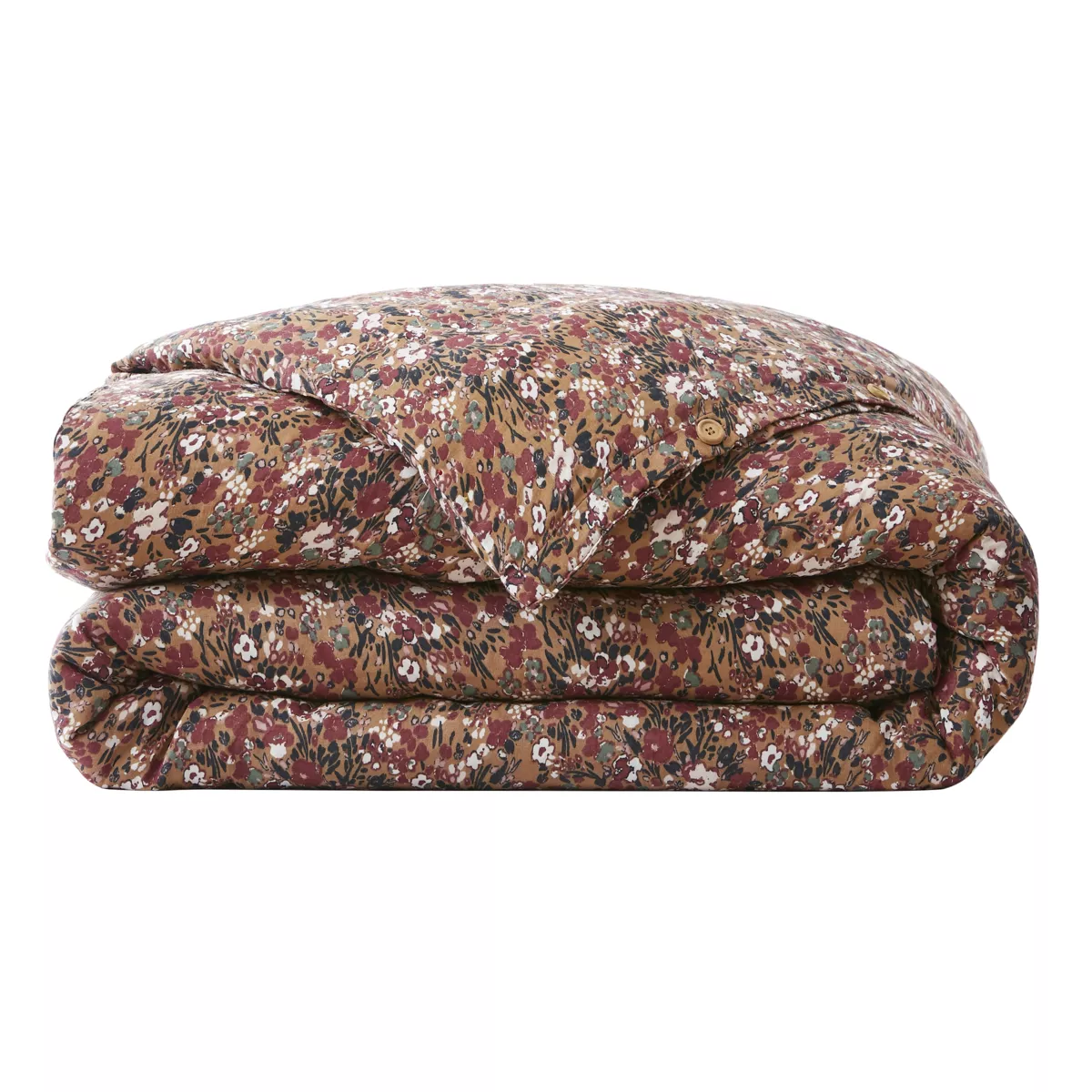 Funda Nórdica en gasa de algodón (240 cm) Constance Camel