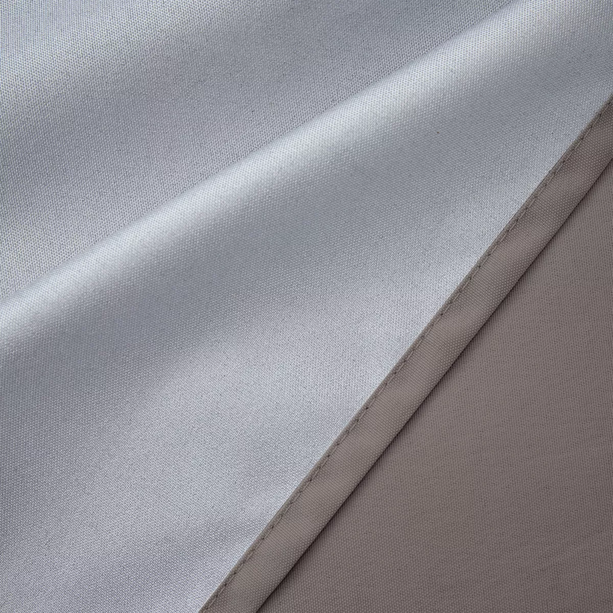 EM RIDEAU A OEILLETS 140 x 240 CM POLYESTER UNI THERMIQUE SUMMIT TAUPE