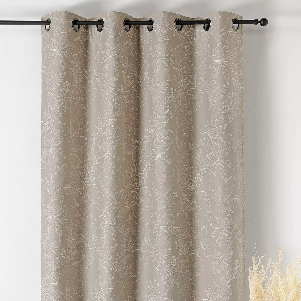 Rideau obscurcissant isolant (140 x 240 cm) Bengale Beige