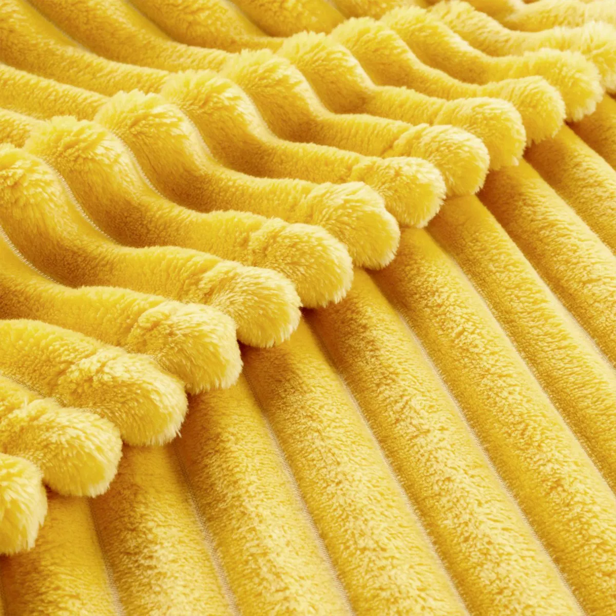 Manta tersa (220 cm) Kalie Amarillo