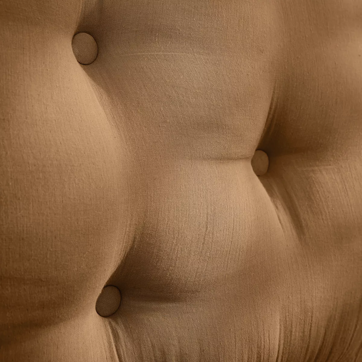 Testata letto garza di cotone (80 cm) Gaïa Camel 2