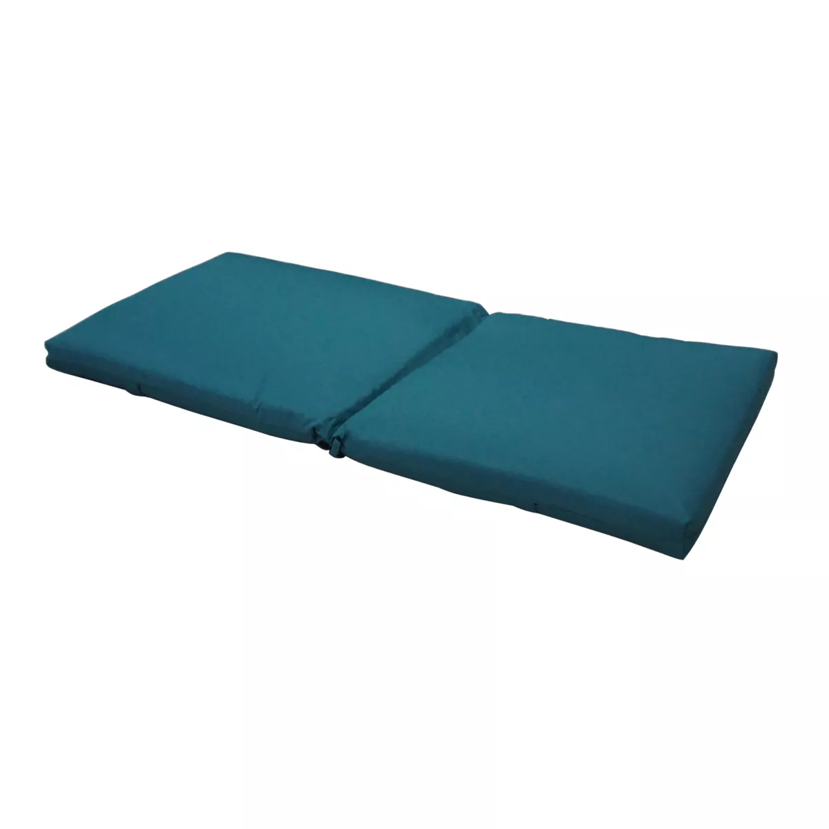 Galette de chaise avec dossier (L90 cm) Mambo Vert canard