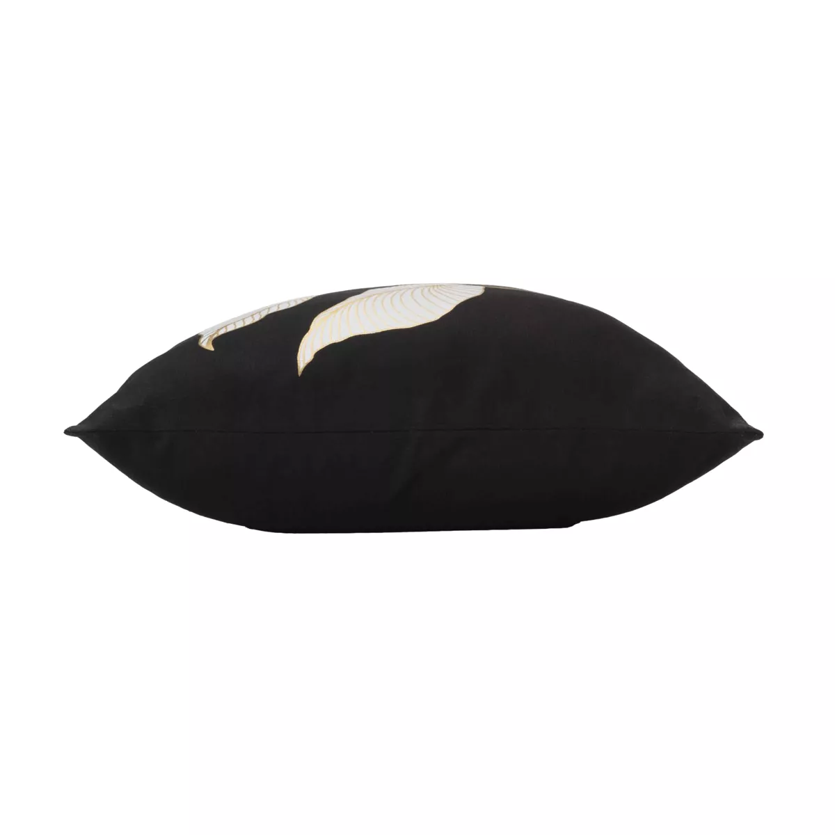 Cuscino quadrato cotone (45 x 45 cm) Jill Nero