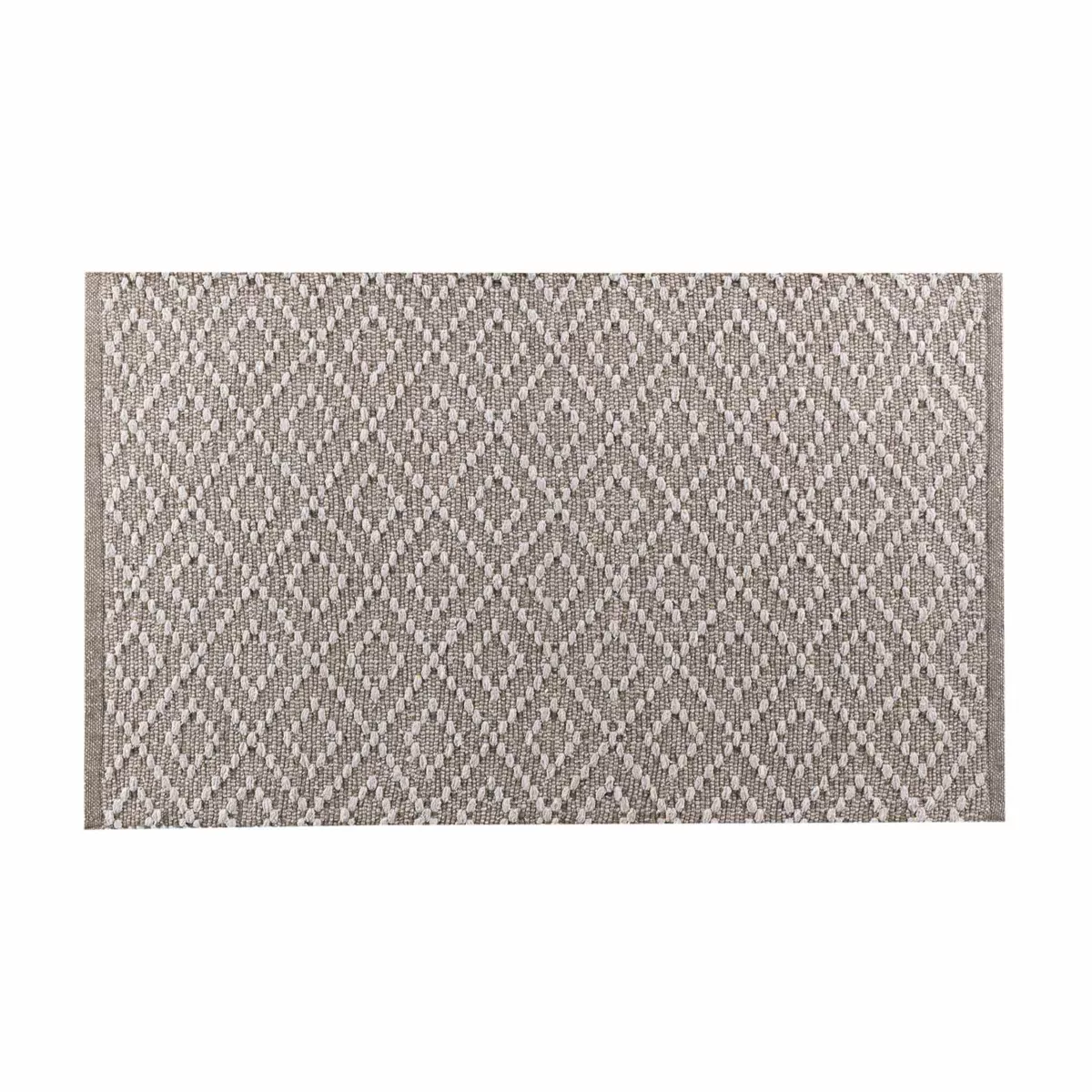 Baumwollteppich (50 x 80 cm) Dorana Taupe