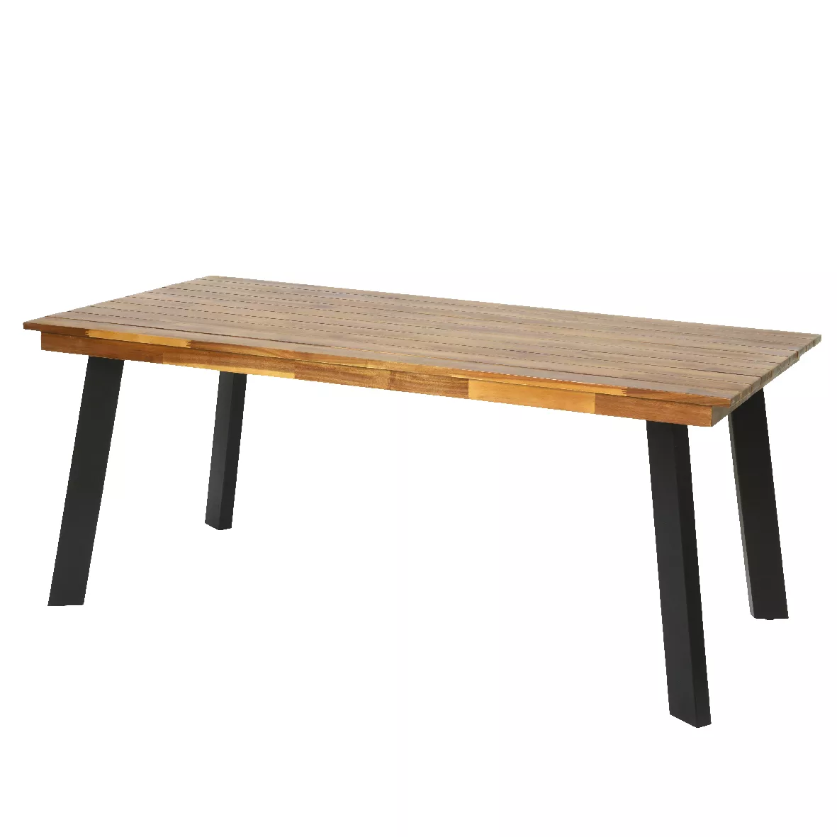 Tuintafel acacia hout 8 zitplaatsen (180 x 90 cm) Pozman - Naturel