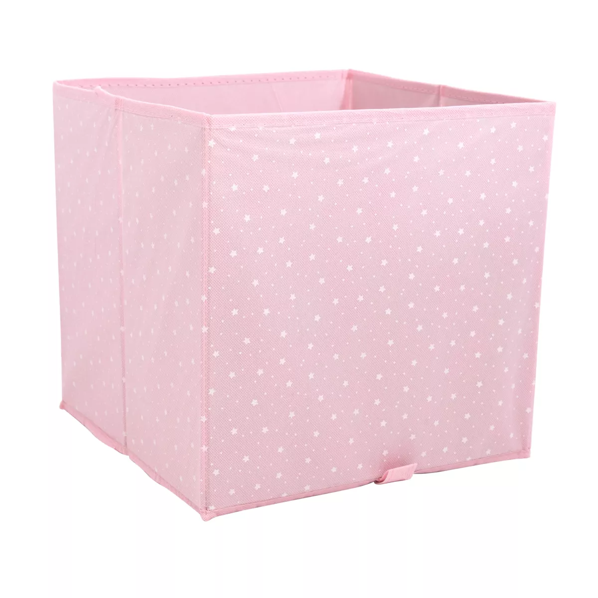 Børneopbevaringskurv (29 x 29 cm) Stjerner Pink
