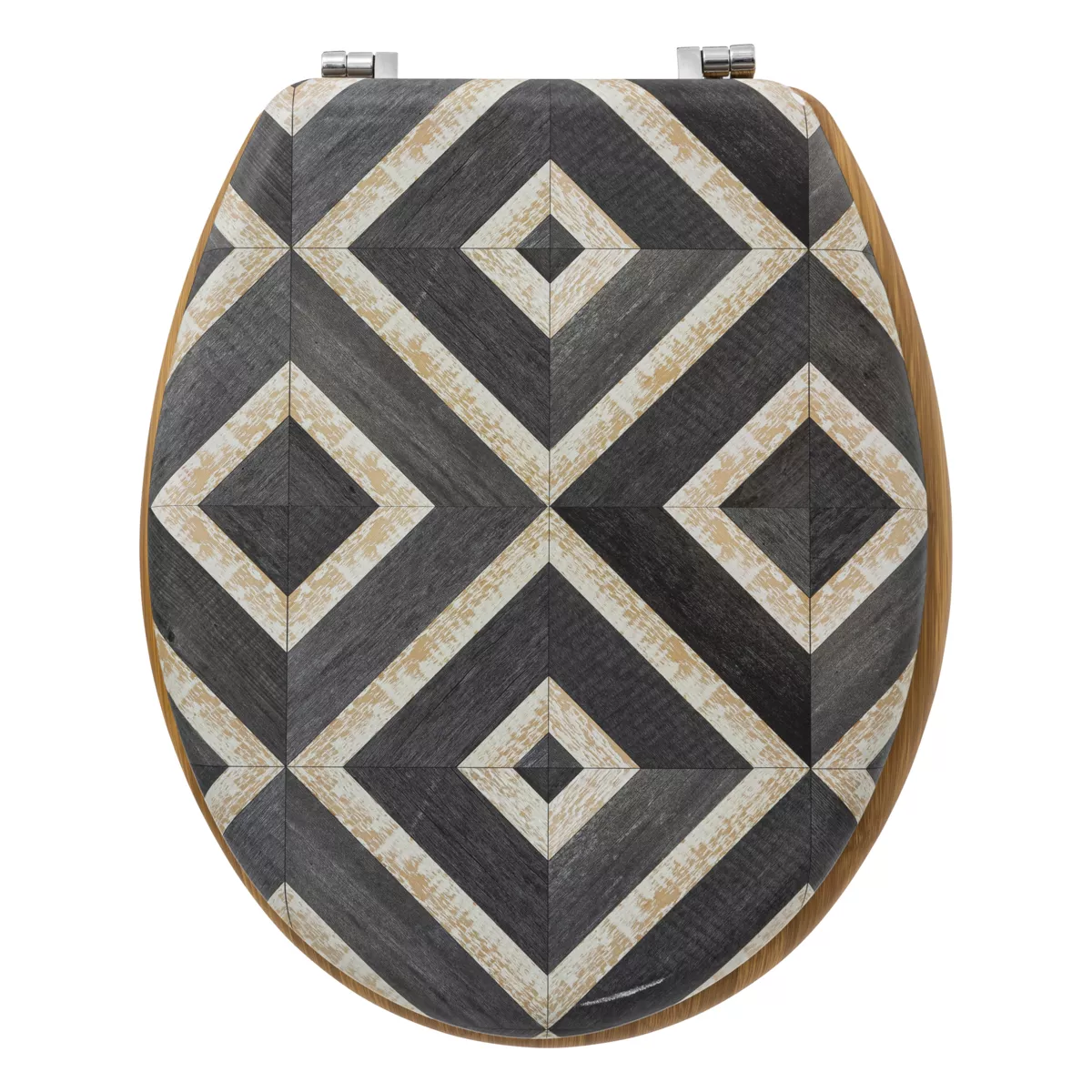 Copriwater legno (36 x 42,5 cm) Canvas Multicolore