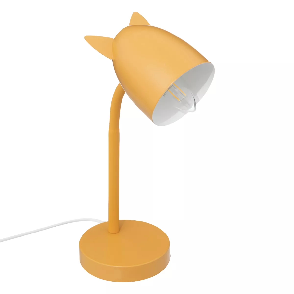 Lampe enfant à poser (H31 cm) Oreilles Jaune ocre