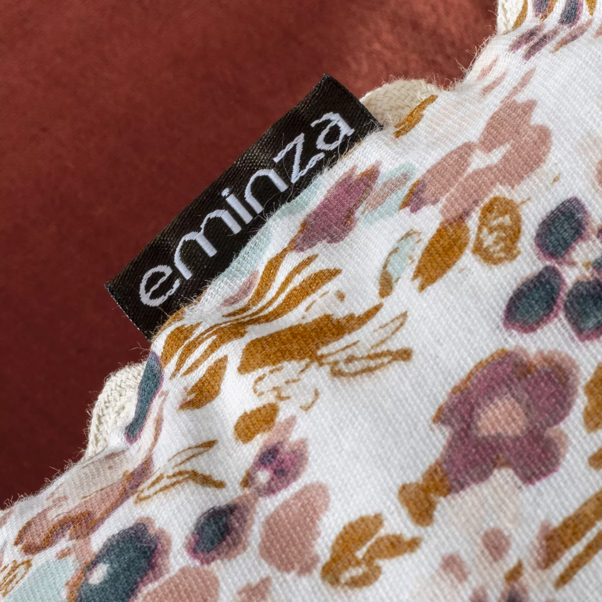 Housse de couette gaze de coton (260 cm) Capucine Multicolore 3