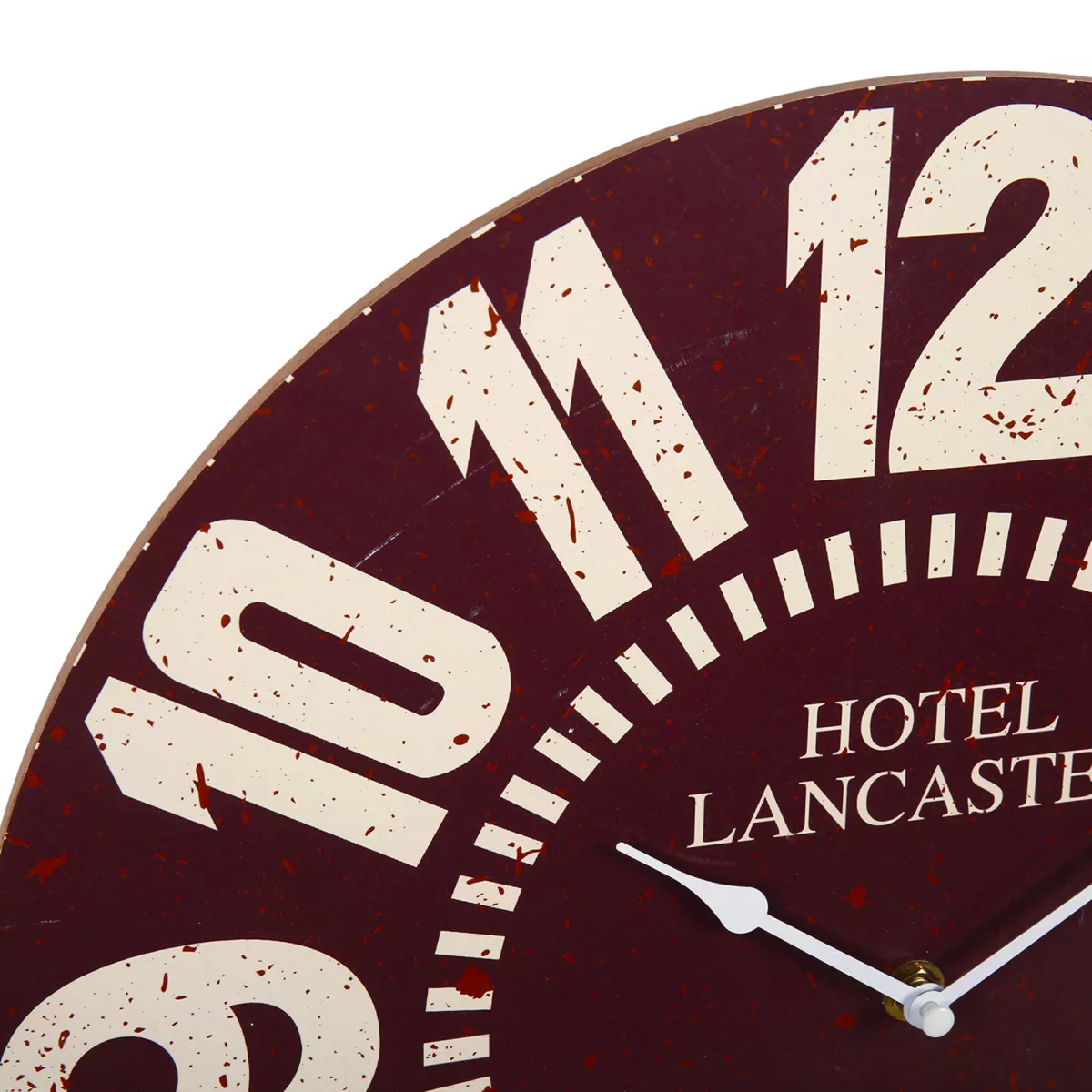 HORLOGE MDF HOTEL D38 Dim : D38x3.5cm