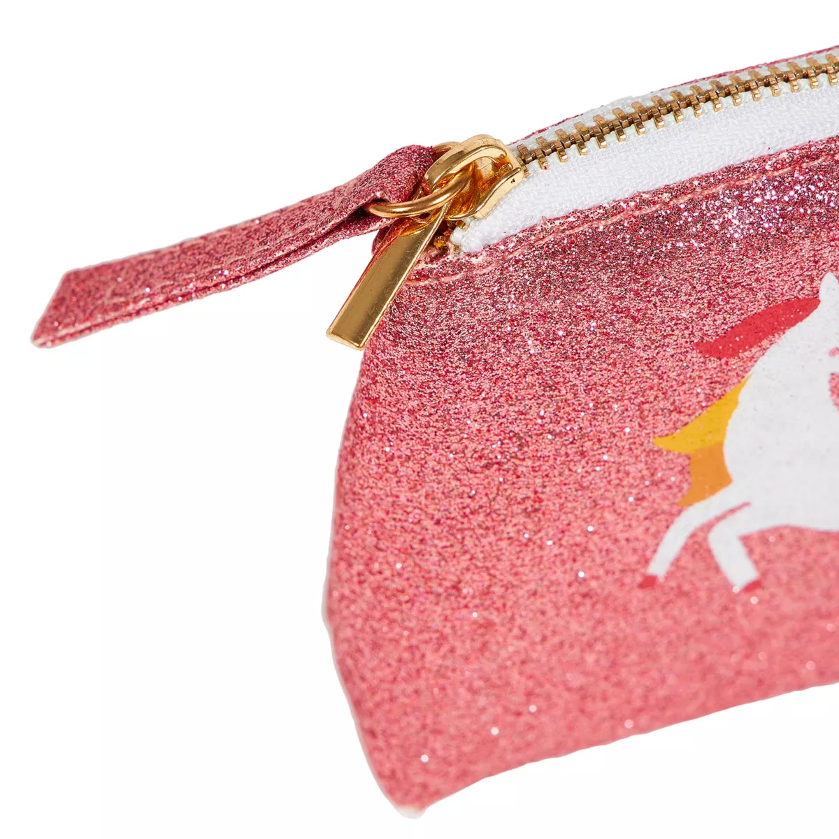 Kinder-Geldbeutel (11 cm) Licorne Rosa